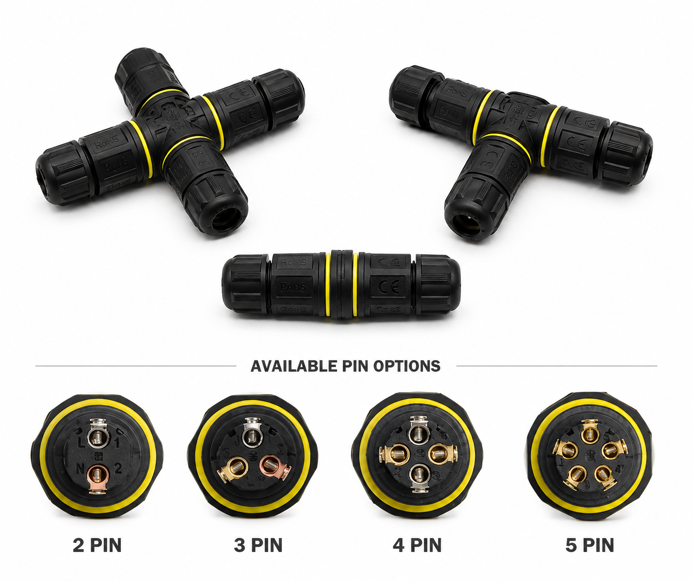 Waterproof Power Connector