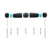 YXY YPM23-CAT6-A Waterproof RJ45 CAT6 90-Degree Right-Angle Coupler