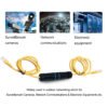 YXY YPM23-CAT6-A Waterproof RJ45 CAT6 90-Degree Right-Angle Coupler