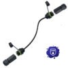 YXY YPM20-CAT6CAT6-01 Waterproof RJ45 CAT6 Extension Cable IP68 (Double Female)