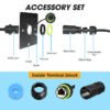 YXY YPM20-CAT6CAT6-01 Waterproof RJ45 CAT6 Extension Cable IP68 (Double Female)