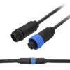 YXY YPM12-3C-B 3-Pin IP68 Waterproof Circular Connector