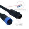 YXY YPM12-3C-B 3-Pin IP68 Waterproof Circular Connector