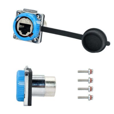 YXY YPM20D-CAT6-B01 Waterproof RJ45 CAT6 Connector Ip68 Female
