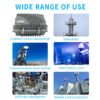 YXY YPM20-CAT6-C01 Waterproof RJ45 CAT6 Connector Kit IP68 (Male & Female Set)