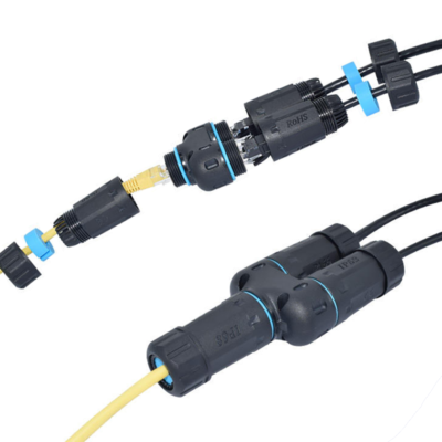 YXY Y3RJ45-A Waterproof RJ45 CAT6 Connector Ip68 Female
