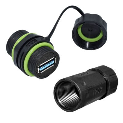 YXY YPM20-USB3-B Waterproof USB 3.0 Connector IP68 Female & male