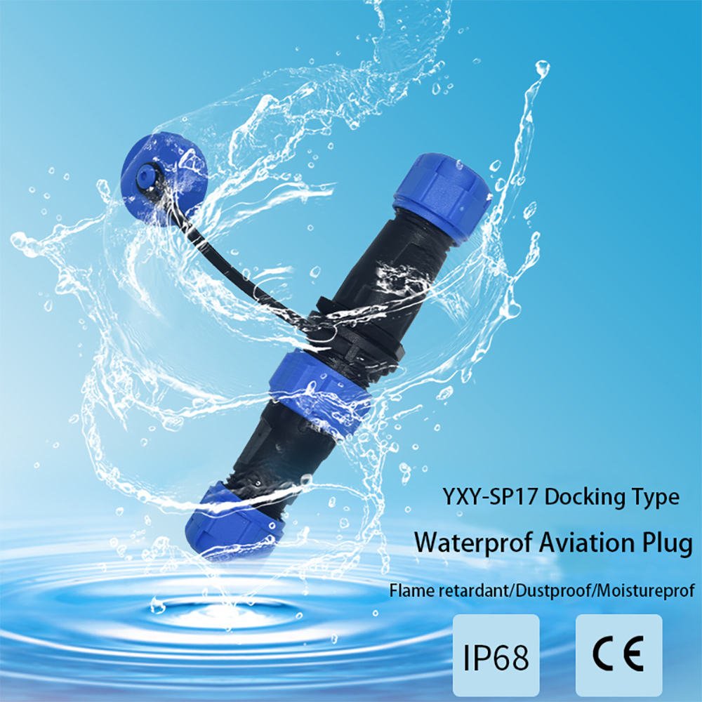 YXY LD16 LD20 IP68 Waterproof Circular Aviation Connector (Male/Female)