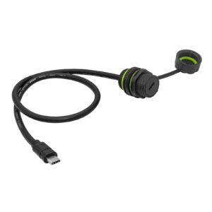 YXY YPM20-TYPEC -C01 Waterproof USB Type-C Panel Connector IP68 (Female to Male Tail)