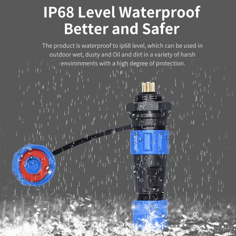 YXY SD16 Series IP68 Waterproof Circular Aviation Connector Set