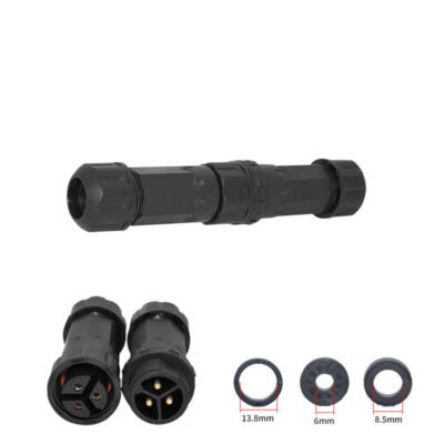 YXY YPM20-3C Waterproof Cable Connector IP68 (3-Pin Male & Female Set)