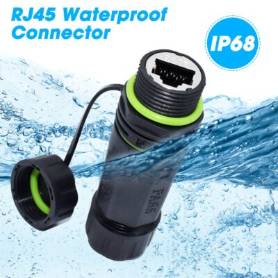 YXY YPM20-CAT6-B02 Waterproof RJ45 CAT6 Connector Ip68 Female