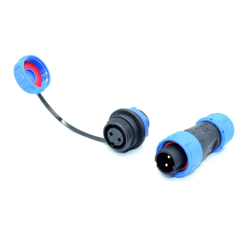 YXY YPSP13-2C-B 2-Pin IP68 Waterproof Circular Aviation Connector