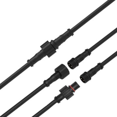 YXY M14-2pin-Male to Female cable Waterproof Cable Connector IP68 Both Male and Female