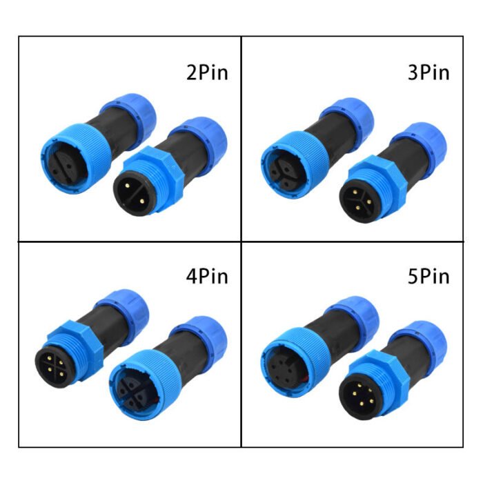 YXY YPM15-3C-B 3-Pin IP68 Waterproof Circular Connector