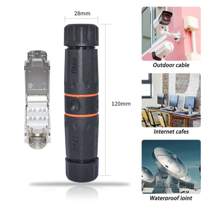 YXY YPM23-CAT6-AX Toolless Shielded RJ45 CAT7 Field Termination Plug