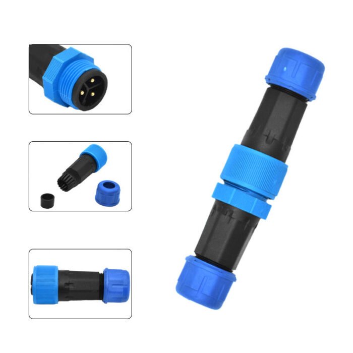 YXY YPM15-3C-B 3-Pin IP68 Waterproof Circular Connector