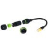 YXY YPM16-RJ45-C Waterproof RJ45 Connector IP68 Female
