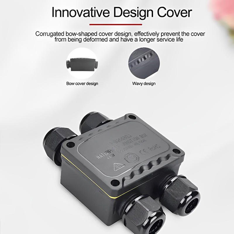 YXY EW-M2068 (L)-H Waterproof Junction Box IP68 Cable Connector