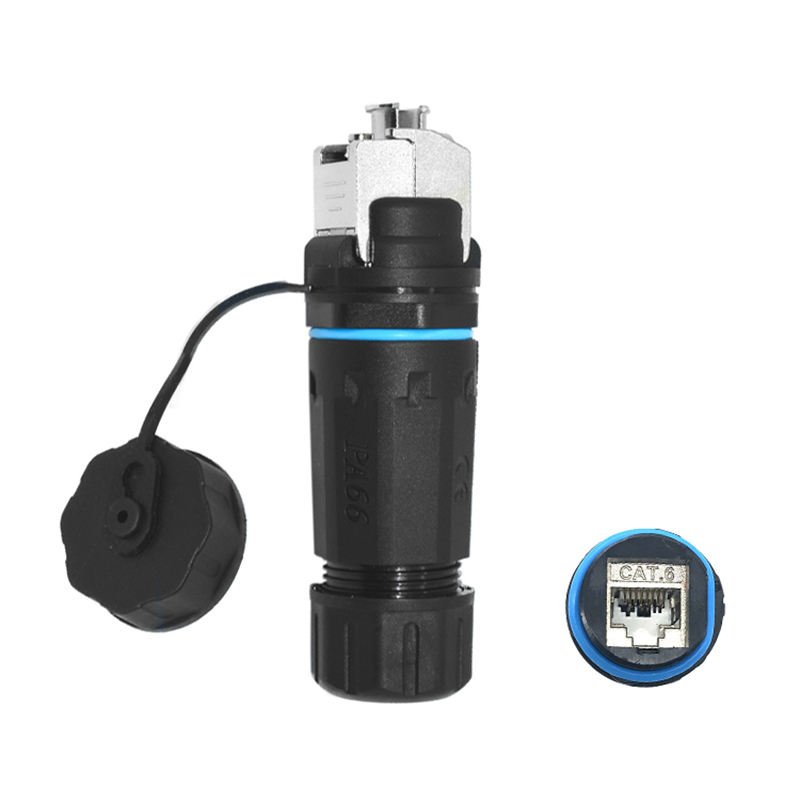 YXY YPM23IDC-CAT6A Toolless RJ45 CAT6A Waterproof Panel Connector
