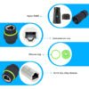 YXY PCM-0679 Waterproof RJ45 Panel Mount Coupler