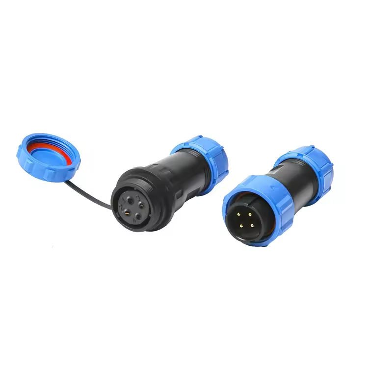 YXY YPSP13-4C-A 4-Pin Circular Aviation Connector (IP68 Male/Female)