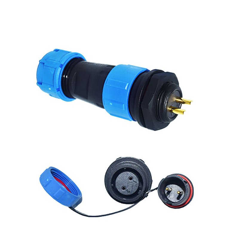 YXY YPSP13-2C-B 2-Pin IP68 Waterproof Circular Aviation Connector