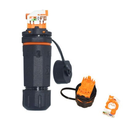 YXY YPM20IDC-CAT6A Waterproof RJ45 CAT6A Connector Female