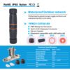 YXY YPM23-CAT6-AX Toolless Shielded RJ45 CAT7 Field Termination Plug