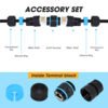 YXY YPM23D-CAT6-A Waterproof RJ45 CAT6 Panel Mount Connector