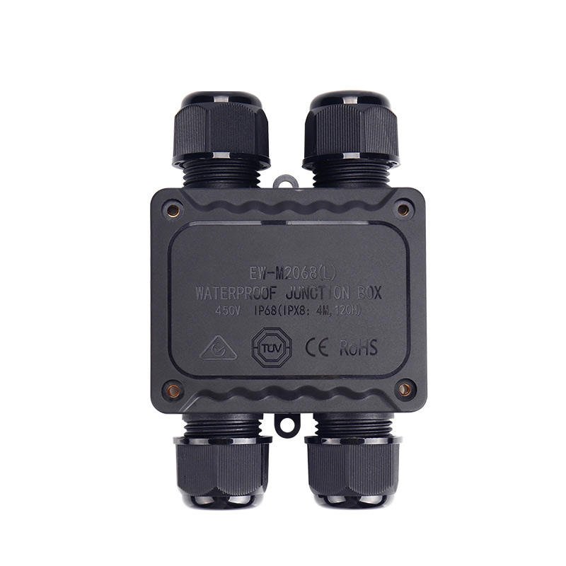YXY EW-M2068 (L)-H Waterproof Junction Box IP68 Cable Connector