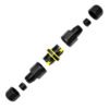 YXY YPM20K-2T3C-A 3-Pin Inline Waterproof Cable Connector IP68