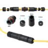 YXY YPM16-RJ45-A Waterproof RJ45 Connector IP68 Female