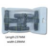YXY YPM20-3T2C-A T-Shape Junction Box Waterproof Connector IP68 (2-Pin)
