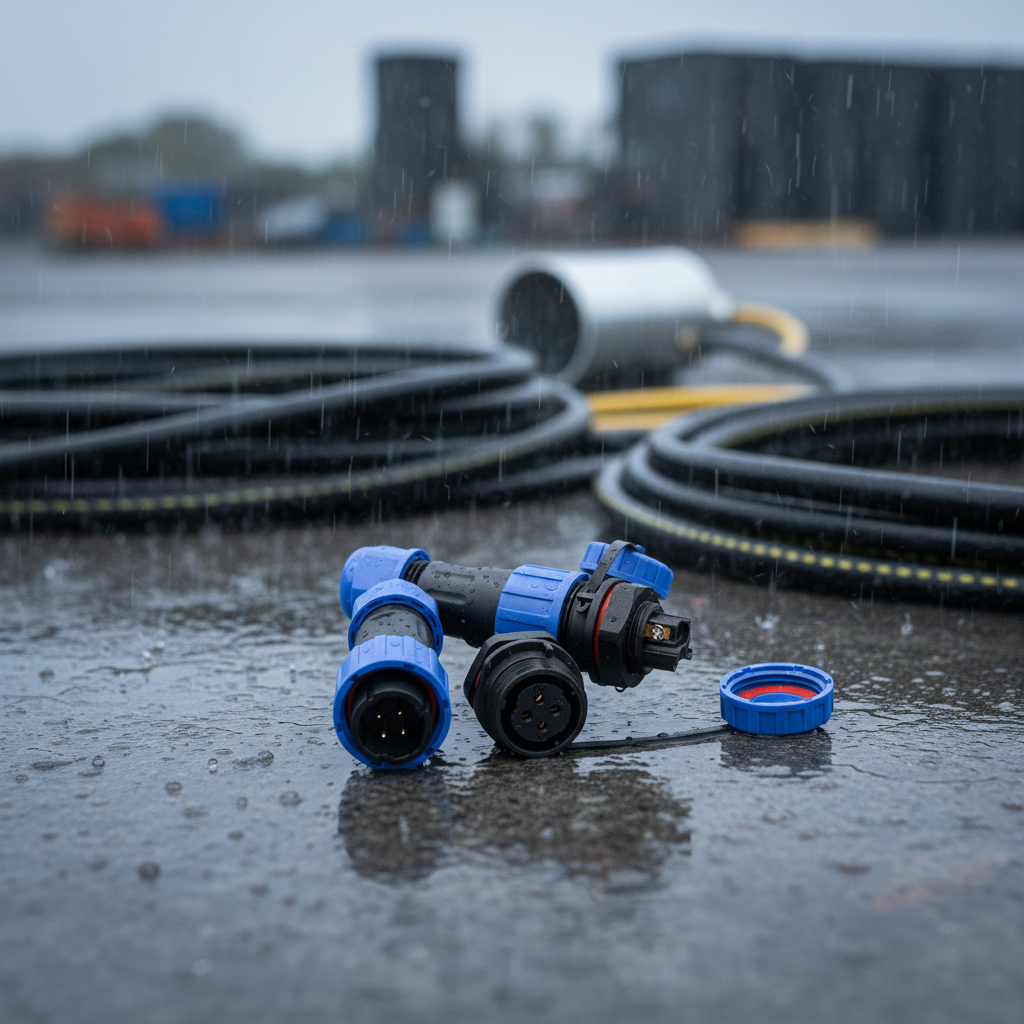 YXY SD16 Series IP68 Waterproof Circular Aviation Connector Set