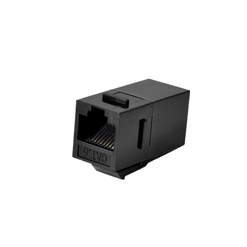 YXY CAT6-002 RJ45 CAT6 Keystone Jack Inline Coupler Module