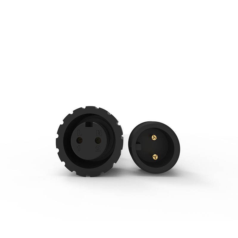 YXY M14 3-Pin IP65/IP68 Waterproof Male-to-Female Connection Cable