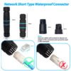 YXY YPM23D-CAT6-A Waterproof RJ45 CAT6 Panel Mount Connector