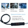 YXY YPM23-CAT6A-A Waterproof RJ45 CAT6A Inline Coupler IP68