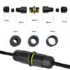 YXY YPM20K-2T2C-A 2-Pin Inline Waterproof Cable Connector IP68