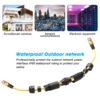 YXY YPM16-RJ45-A Waterproof RJ45 Connector IP68 Female