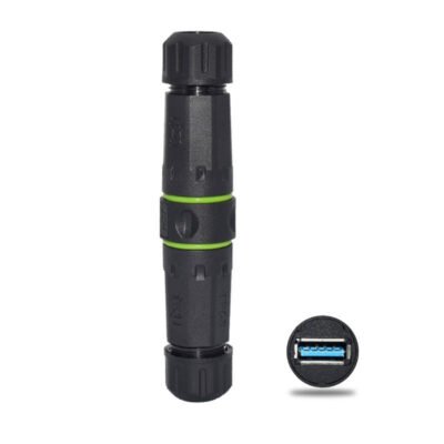 YXY YPM20-USB3-A Waterproof USB 3.0 Connector IP68 Female & male