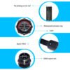 YXY M16-5C 5-Pin IP68 Waterproof Cable Connector (Male/Female Pair)