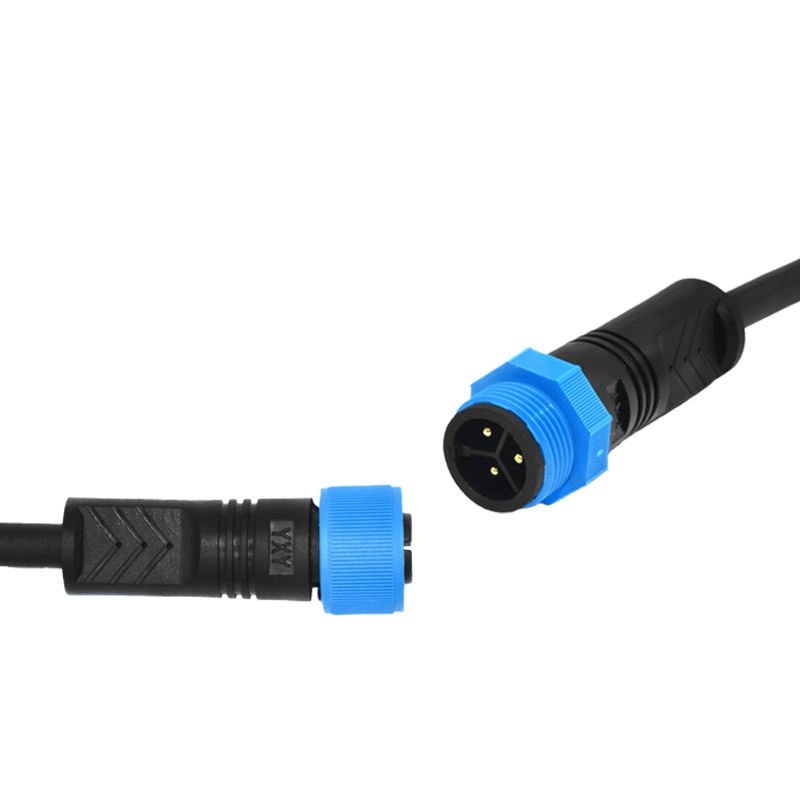 YXY M15 3-Pin IP68 Waterproof Male-to-Female Connection Cable