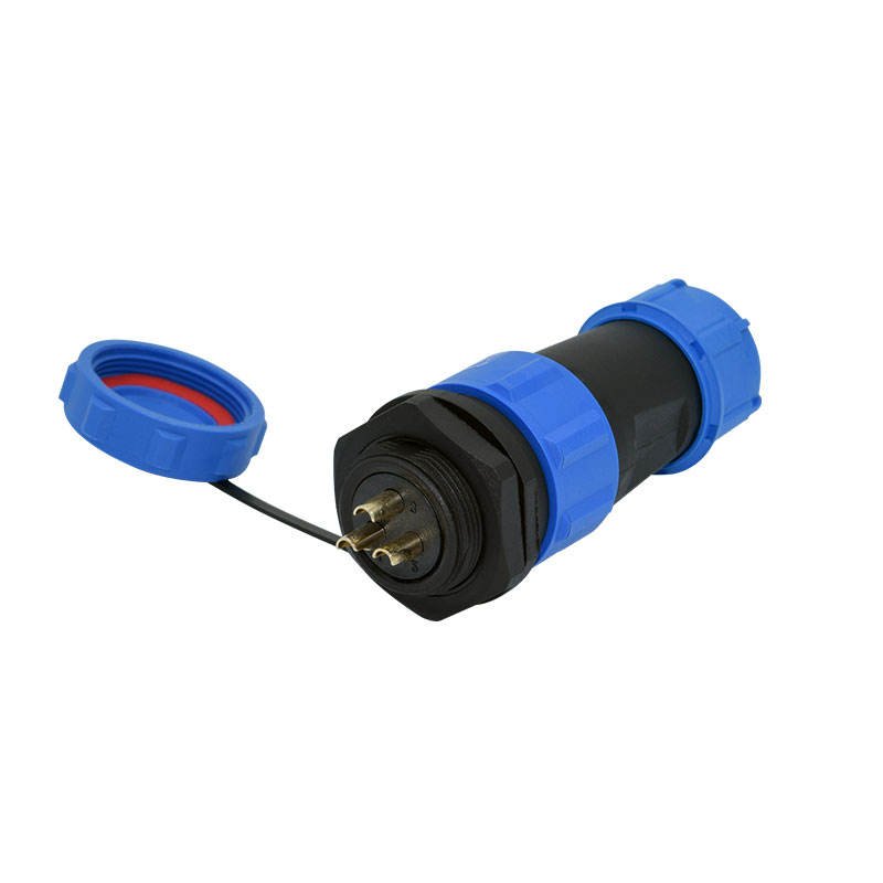 YXY YPSP21-3C-B 3-Pin Circular Aviation Connector (IP68 Male/Female)