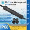 YXY YPM20-3C Waterproof Cable Connector IP68 (3-Pin Male & Female Set)