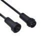 YXY M19 2-Pin IP68 Waterproof Cable Connector (Male/Female Pair)