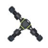 YXY YPM20-3T3C-A T-Shape Junction Box Waterproof Connector IP68 (3-Pin)