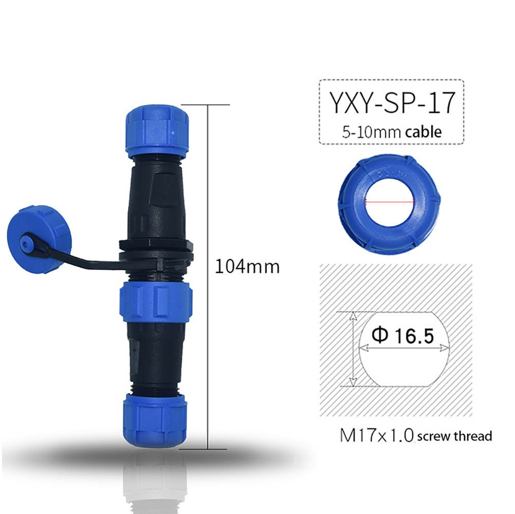 YXY SP16 Series IP68 Docking Waterproof Aviation Connector Pair