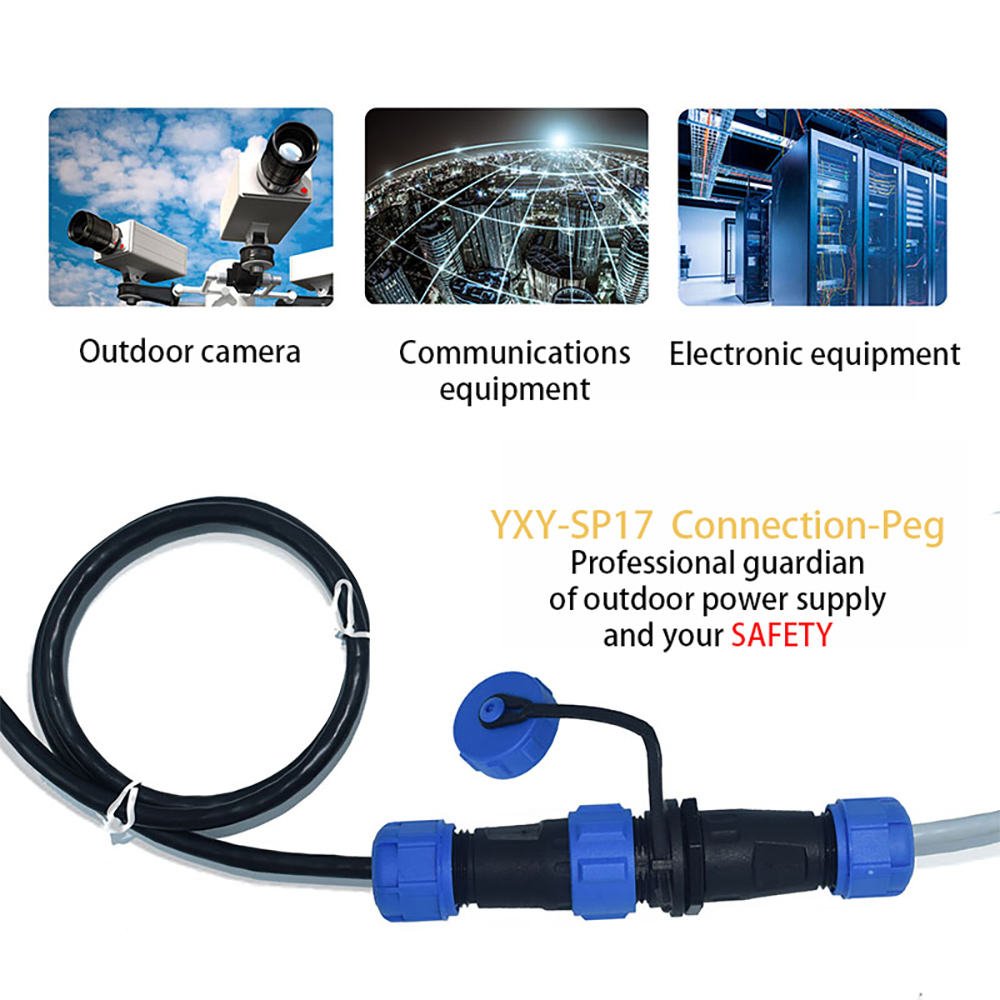 YXY SP16 Series IP68 Docking Waterproof Aviation Connector Pair